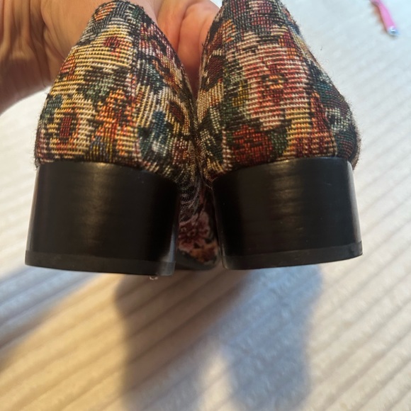 Me Too Gwen Block Heel Loafers for Women - Multicolor Tapestry - Picture 6 of 14